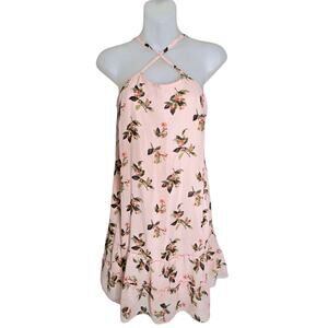 Abercrombie and Fitch Womens Sleeveless Dress Small Floral Tiered Cottagecore